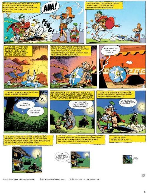 Actual product image Asterix 11: Asterix und der Avernerschild (German, René Goscinny, 2013)
