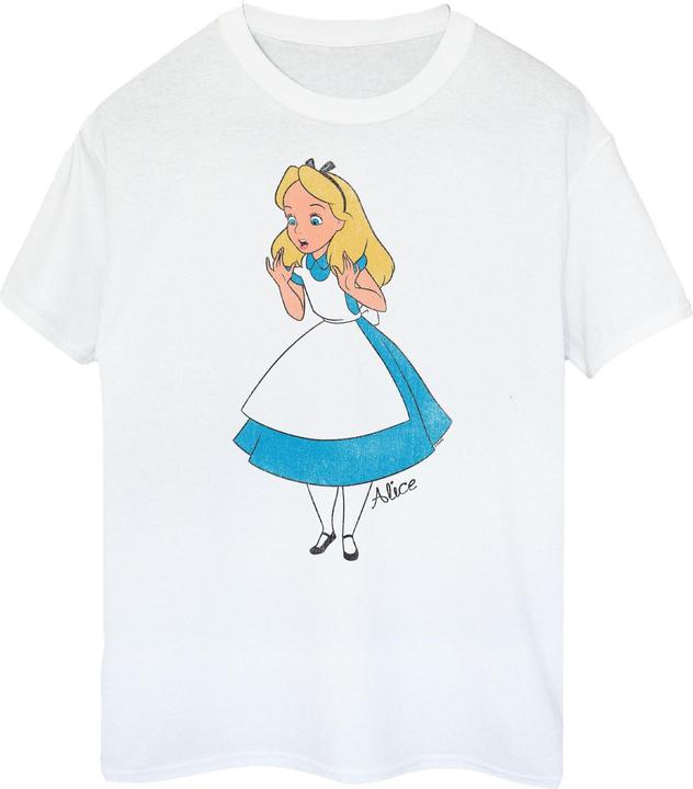 Alice In Wonderland Classic Boyfriend TShirt aus Baumwolle
