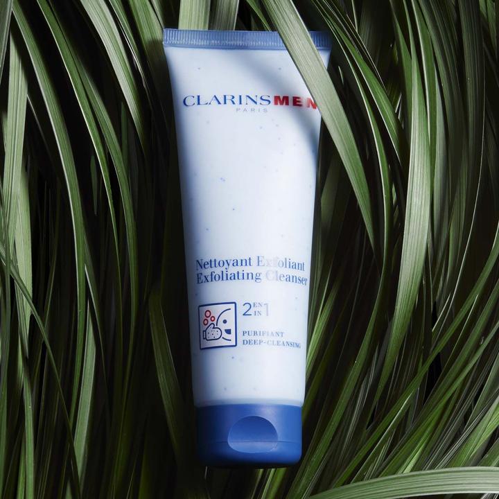 Image du produit Clarins Men Nettoyant Exfoliant (Chiffons de nettoyage, 125 ml)