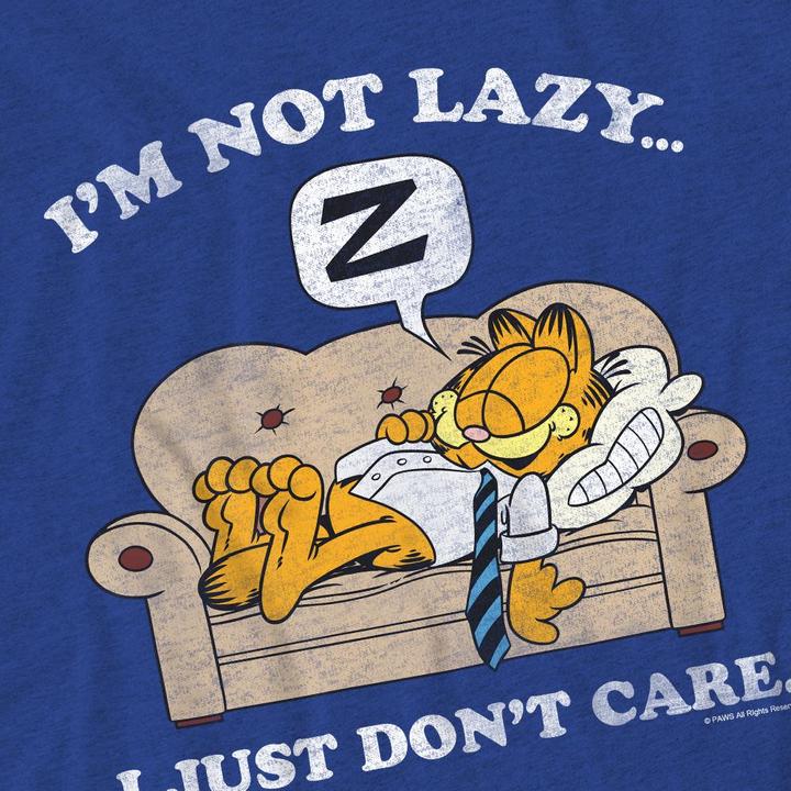 Immagine prodotto Garfield Not Lazy Maglietta Adulto Unisex (3XL)