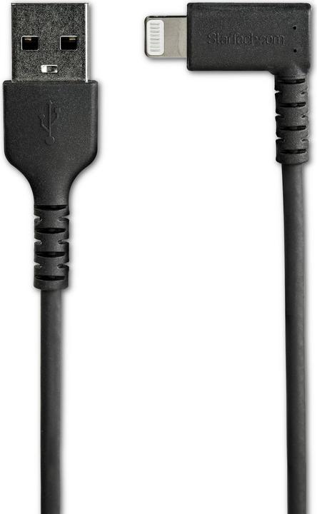 Actual product image StarTech .com RUSBLTMM2MBR 2.0m Angled Lightning to USB Cable (2 m, USB 2.0)