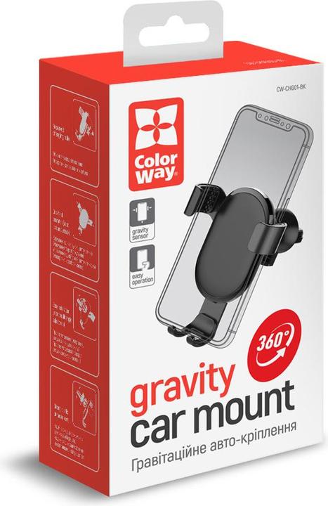 Produktbild Colorway CW-CHG01-BK holder Passive holder Mobile phone/Smartphone Black