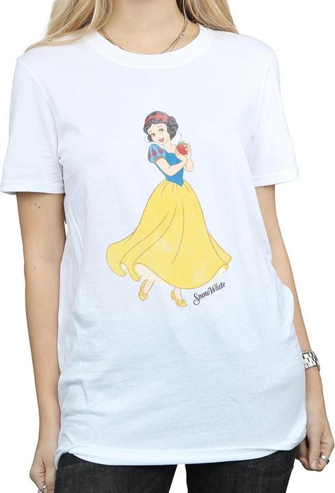 Immagine prodotto Snow White T-shirt Boyfriend en coton pour femmes/femmes (L)