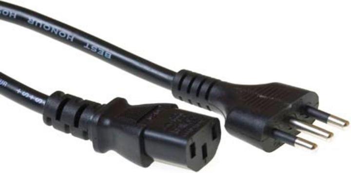 Produktbild Powercord Italian plug - C13 black 1.8 m (1.80 m)