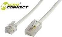 Actual product image MicroConnect RJ11-RJ45 3M M/M White
