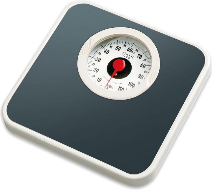 Produktbild Adler Waage Mechanische Personenwaage AD 8178 Höchstgewicht (Belastbarkeit) 120 kg, Genauigkeit 1000 (120 kg)