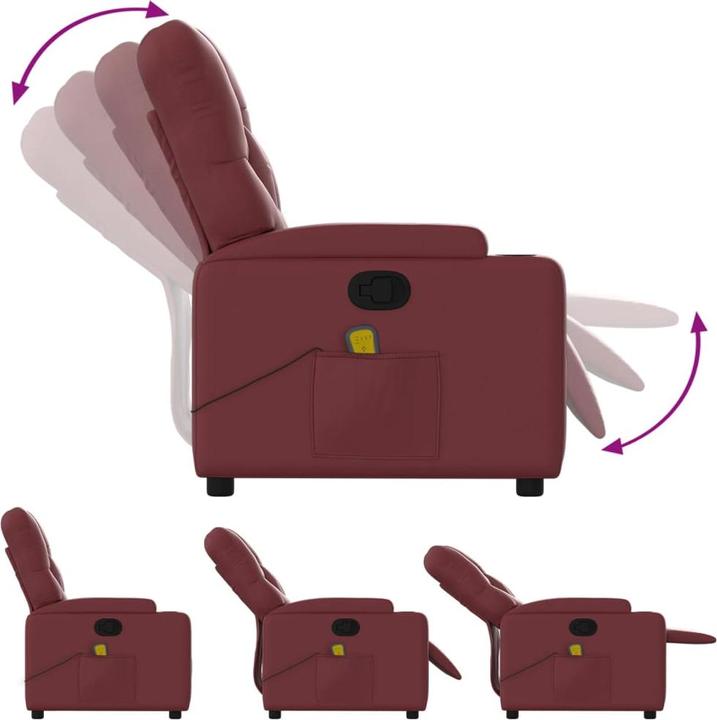 Immagine prodotto VidaXL Sedia da massaggio in similpelle