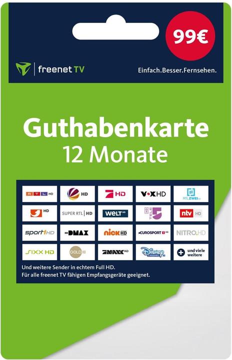 Actual product image Freenet Credit card 12 months