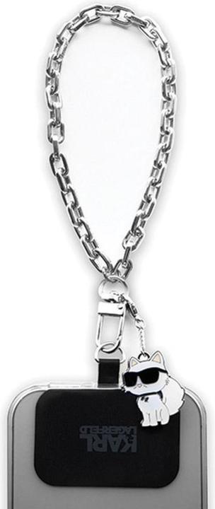 Produktbild Karl Lagerfeld KLUCHCSKPK Universal Universal Hand Strap Choupette srebrny/silver
