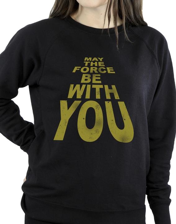 Image du produit Star Wars - Sweat MAY THE FORCE BE WITH YOU - Femme (L)