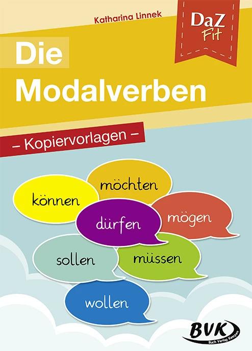Actual product image DaZ fit: Die Modalverben - Kopiervorlagen (German, Katharina Linnek, 2019)