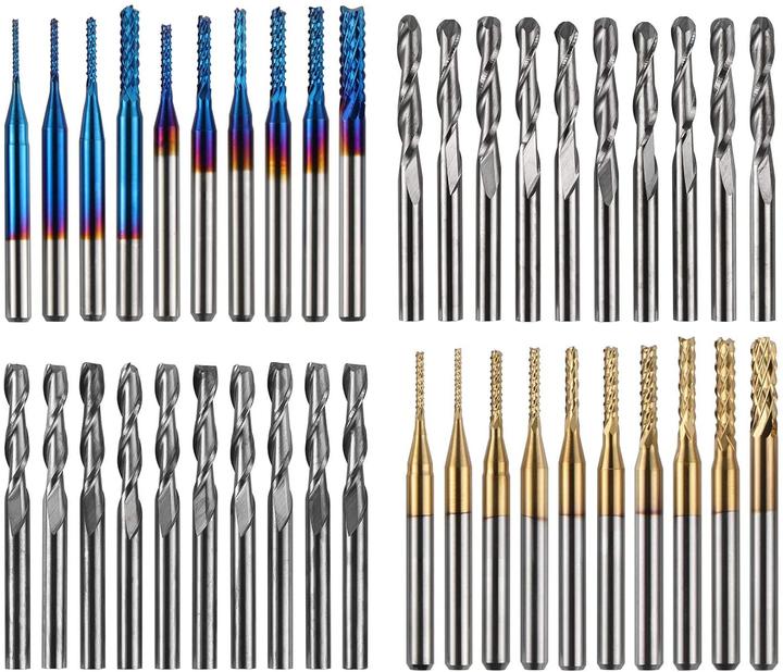 Actual product image Genmitsu End mill set