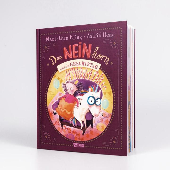 Actual product image The NEINhorn and the birthday (Marc-Uwe Kling, German)