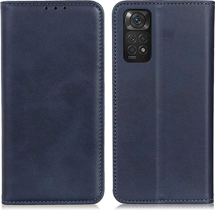 Produktbild Cover-Discount Xiaomi Redmi Note 11 - Stand Flip Case Hülle dunkelblau (Xiaomi Redmi Note 11)
