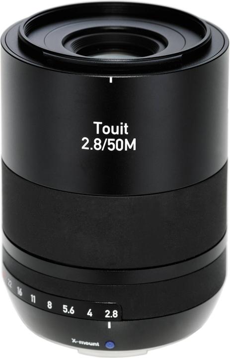 Image du produit Zeiss Objectif Touit, 50mm, f/2.8 Macro, Fuji X-Mount (Fujifilm Fujinon XF, APS-C / DX)