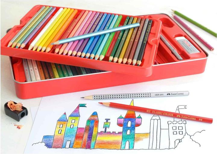 Immagine prodotto Faber-Castell Matite a colori Colore classico (Multicolore, 60 x)