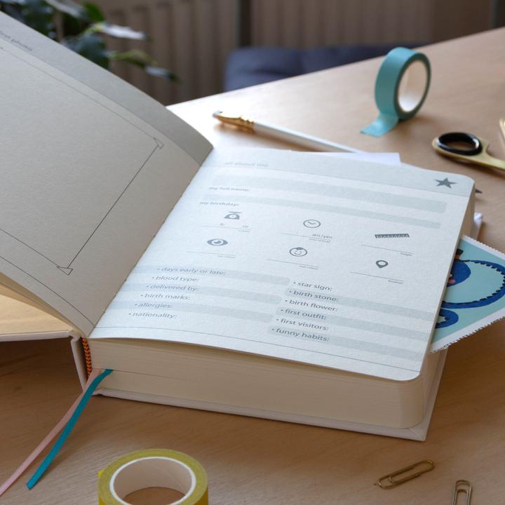 Produktbild Suck UK My Baby Book (A5, Liniert, Harter Einband)