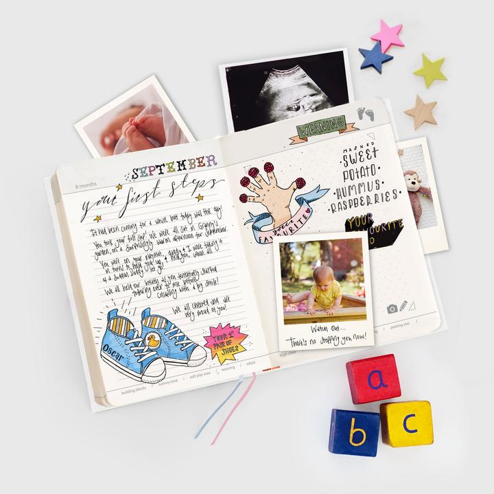 Produktbild Suck UK My Baby Book (A5, Liniert, Harter Einband)