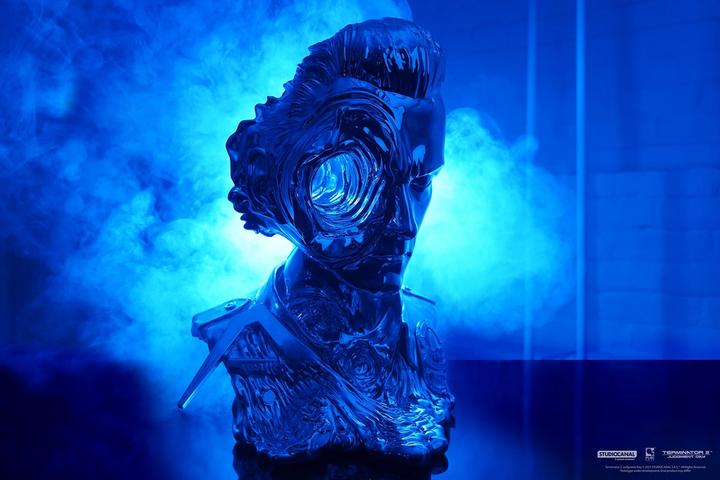 Produktbild Purearts TERMINATOR - T-1000 Liqu. Metal Mask - Statuette compatible '29x36x44cm'