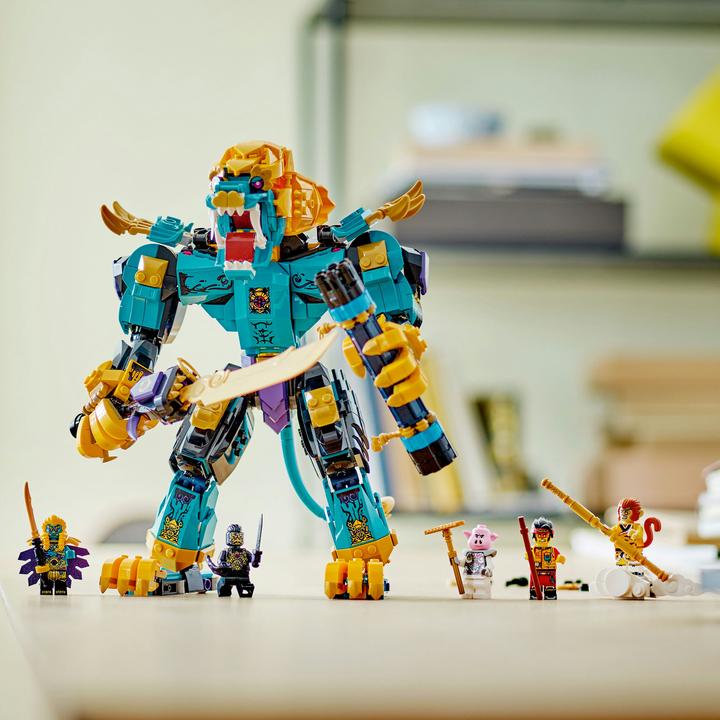 Actual product image LEGO Monkie Kid The Mighty Azure Lion (80048, LEGO Monkie Kid)