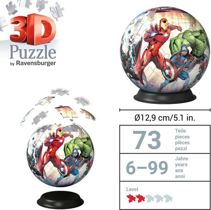 Produktbild Ravensburger Marvel Avengers (72 Teile)
