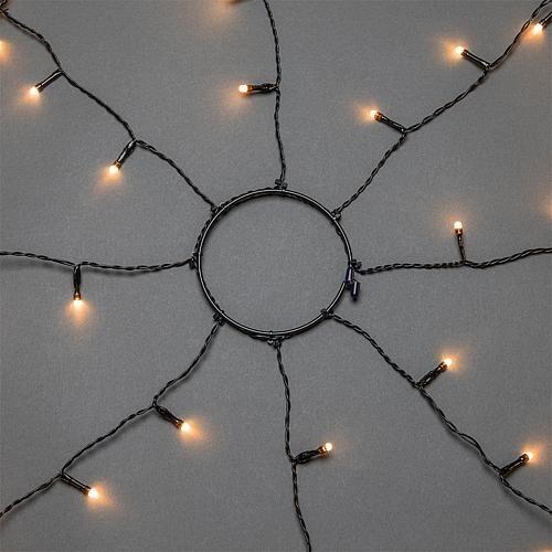 Actual product image Konstsmide 6394-820 LED tree cover outdoor via plug-in power supply unit Number of lamps 240 LED (2.40 m)