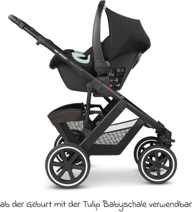Actual product image ABC Design Kinderwagen 3 in 1 3in1 Kinderwagen-Set Salsa 4 Air - inkl.