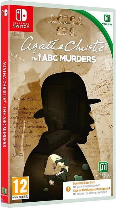 Produktbild Microids Agatha Christie: The ABC Murders (Code in box) (Switch Lite, Switch OLED, Switch, EN)