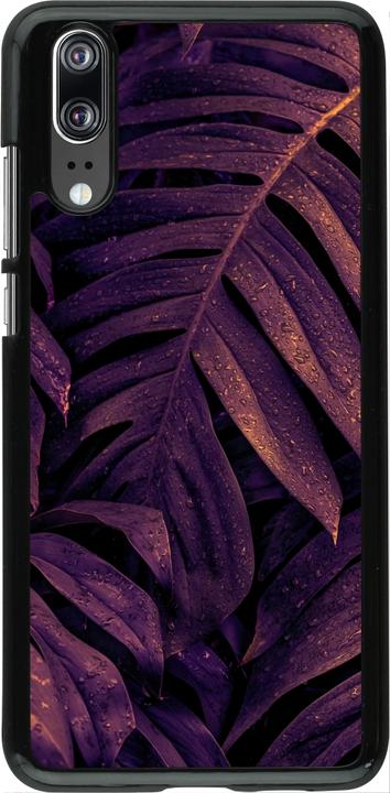 Actual product image PhoneLook Coque Purple Light Leaves (Huawei P20)
