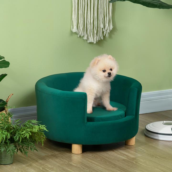 Produktbild PawHut Hundesofa mit kuschligem Stoffbezug (Hund)