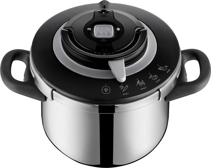 Image du produit Tefal Clipso+ Chef 6L Schnellkochtopf (22 cm, Cuiseur à vapeur, Acier inoxydable)