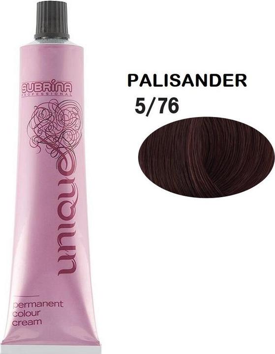 Immagine prodotto Subrina Vopsea de par permanenta Unique 5/76, Castaniu Deschis Violet Castaniu, 100ml (576 Marrone chiaro castagno viola)