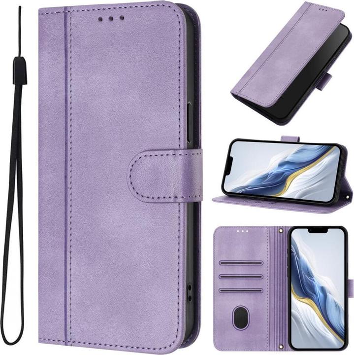 Produktbild Cover-Discount HONOR Magic7 Lite – Wildleder Look Etui im Vintage Design (Honor Magic7 Lite)