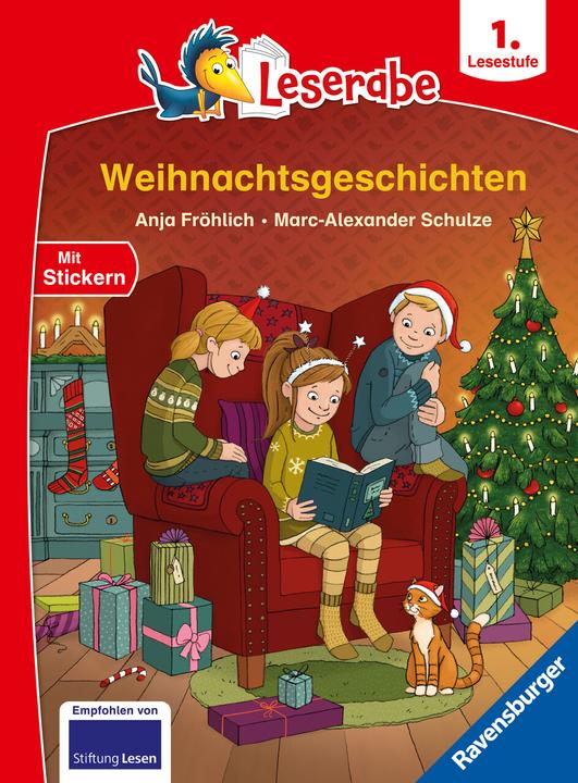 Produktbild Ravensburger Weihnachtsgeschichten - Leserabe ab 1. Klasse - Erstlesebuch für Kinder ab 6 Jahren (Deutsch, Anja Fröhlich, Marc-Alexander Schulze, 2023)