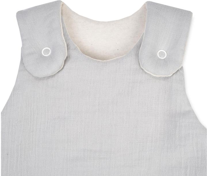 Image du produit Julius Zöllner Sac de couchage d'été pour bébé Mousseline Gris Gr. 68/74 (74 cm)