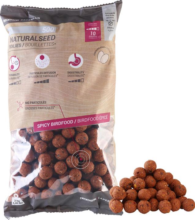 Actual product image Caperlan Natural Boilies