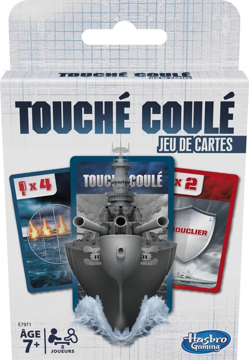 Produktbild Hasbro Gaming Touché coulé cartes, f französisch, deutsch / Schiffe versenk.: 671-02-770 (Französisch)