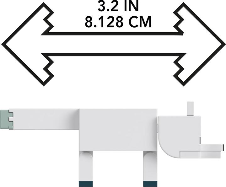 Actual product image Minecraft - Biome Builds - 8cm Arctic Fox (HTN13)