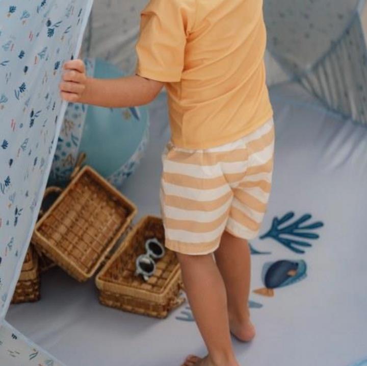 Actual product image Little Dutch Beach Tent Ocean Dreams Blue