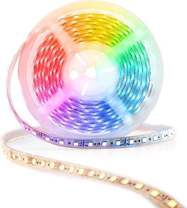 Produktbild Nedis SmartLife LED-Streifen | Wi-Fi | Kaltweiss / RGB / Warmweiss | SMD | 5.00 m | IP21 | 2700 - 65 (RGB, 500 cm, Indoor)