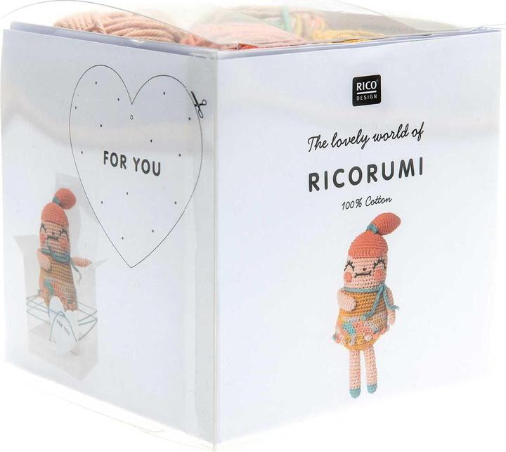 Actual product image Rico Design Crochet Set Creative Ricorumi Crazy Cute Family Girl