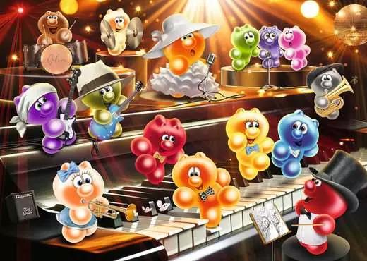 Actual product image Ravensburger Gelini machen Musik (1000 pieces)