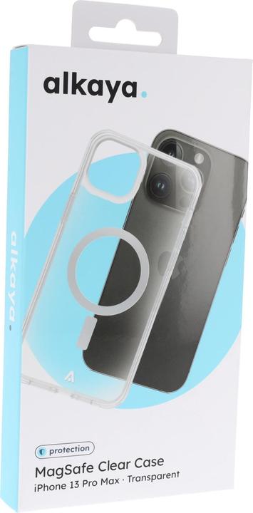 Immagine prodotto Alkaya LUCID Custodia MagSafe per smartphone iPhone13ProMax trasparente (Apple iPhone 13 Pro Max)