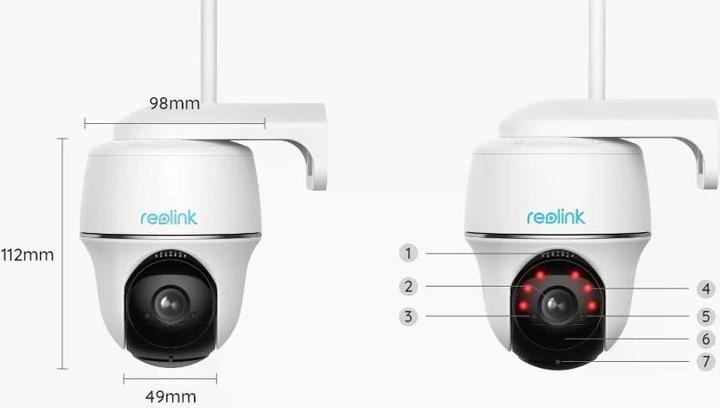 Actual product image Reolink Argus PT 2K (2560 x 1440 Pixels)