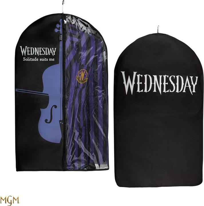 Produktbild Cinereplicas Wednesday Jacke Nevermore Academy Purple Striped Blazer Grösse L (L)