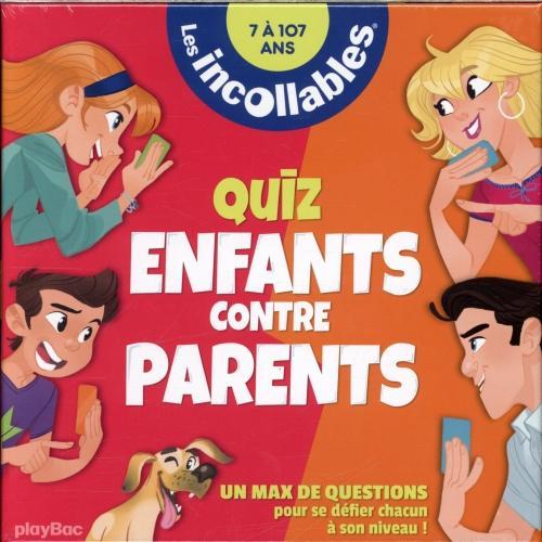 Immagine prodotto Les incollables, 7 à 107 ans : quiz enfants contre parents (Francese, Collettività, 2022)