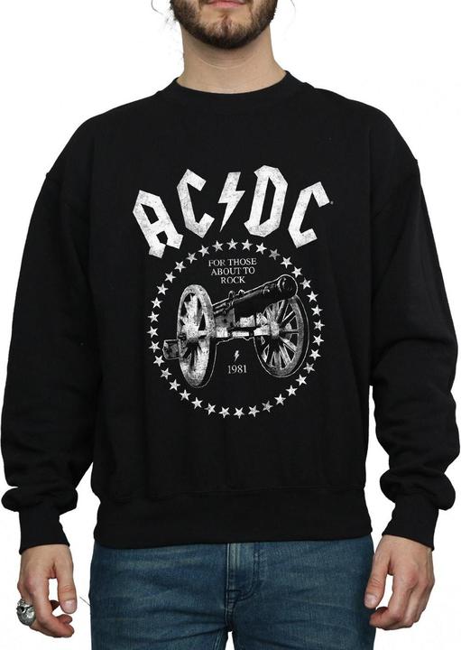 AC/DC We Salute You Kanone Baumwolle Sweatshirt