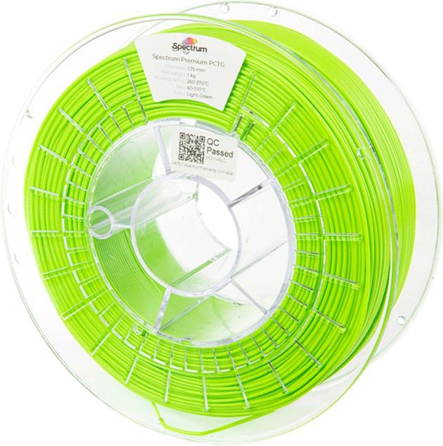 Produktbild Filament PCTG Light Green 1.0kg 1.75mm (PCTG, 1.75 mm, 1000 g, Grün)