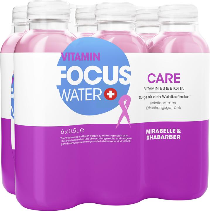 Immagine prodotto Focuswater cura (Mirabelle e Rabarbaro, 6 x)