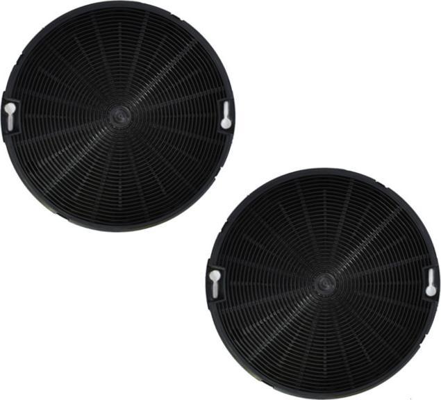 Actual product image Flickbee Compatible activated carbon filter set for Electrolux, AEG, Francs cooker hood - replaces EFF75 / MC